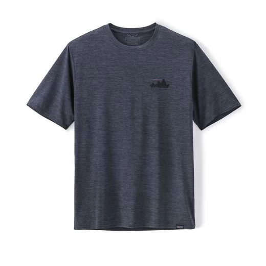 Patagonia T-SHIRT CAP COOL DAILY GRAPHIC SKYLINE BLUE 2 Patagonia T-SHIRT CAP COOL DAILY GRAPHIC SKYLINE BLUE – Image 2