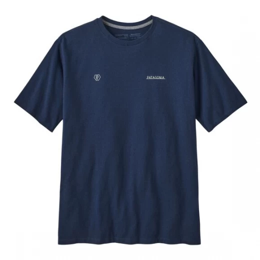 Patagonia T-SHIRT FORGE MARK RESPONSIBILI TEE LAGOM BLUE 1 Patagonia T-SHIRT FORGE MARK RESPONSIBILI TEE LAGOM BLUE