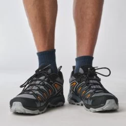 Salomon X-ULTRA PIONEER GTX STORMY WEATHER / BLACK / TURMERIC -Boutique De Camping 1cee9e956b10f18cde8433ba2410