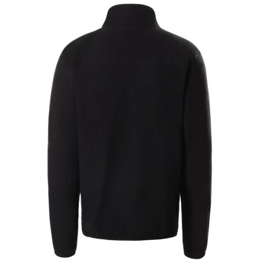 The North Face POLAIRE 100 GLACIER 1/4 ZIP BLACK 2 The North Face POLAIRE 100 GLACIER 1/4 ZIP BLACK – Image 2
