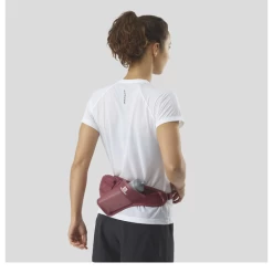 Salomon CEINTURE ACTIVE BELT RED CABERNET -Boutique De Camping 24dd17cb20a65a15108cee55a23d