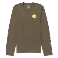 Prana T-SHIRT LIVE THE JOURNEY PEAT HEATHER