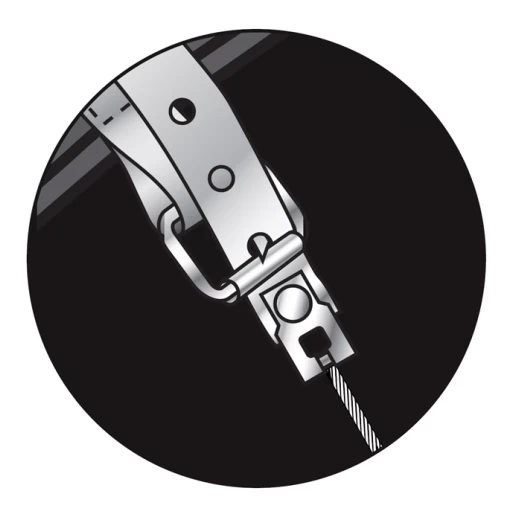 TSL GUETRES HIGH TREK SHORT NOIR 36/45 2 TSL GUETRES HIGH TREK SHORT NOIR 36/45 â Image 2