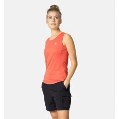 DEBARDEUR FEMME TANK CREW NECK F-DRY CAYENNE -Boutique De Camping 34d65fd7e04550890603600cc314