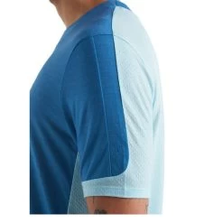 Icebreaker T-SHIRT ZONEKNIT AZUL HAZE -Boutique De Camping 365f97da148553a95574e79f71a2