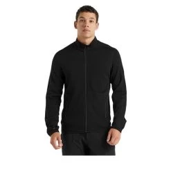 Icebreaker VESTE ELEMENTAL ZIP BLACK -Boutique De Camping 36f0bb52673249d7e2364dfd1a8b