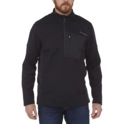 Spyder POLAIRE BANDIT HALF ZIP BLACK -Boutique De Camping 3cc6a3f83e91644f67e16c18e767