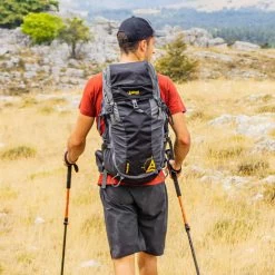 TREKA AIR 40 NOIR-GRIS -Boutique De Camping 432176fa32966cfb25c4f305e150