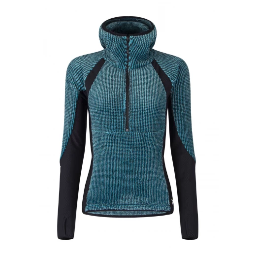 MONTURA POLAIRE FEMME REWIND FLEECE ANORAK CARE BLUE 3 MONTURA POLAIRE FEMME REWIND FLEECE ANORAK CARE BLUE – Image 3