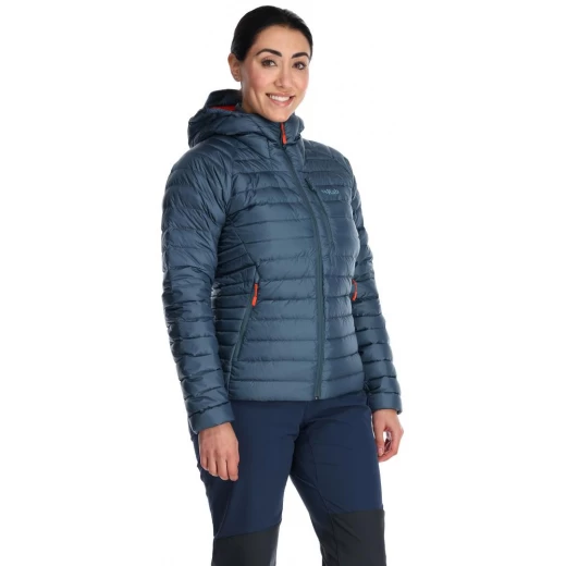Rab DOUDOUNE FEMME MICROLIGHT ALPINE JACKET ORION BLUE 3 Rab DOUDOUNE FEMME MICROLIGHT ALPINE JACKET ORION BLUE – Image 3