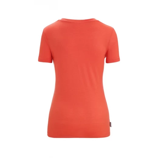 Icebreaker T-SHIRT FEMME TECH LITE II SCOOP PLUME VIBRANT EARTH 2 Icebreaker T-SHIRT FEMME TECH LITE II SCOOP PLUME VIBRANT EARTH – Image 2