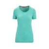 Icebreaker T-SHIRT FEMME SPHERE II SCOOP TEE FRESH HEATHER