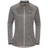 VESTE POLAIRE FEMME MID LAYER FULL ZIP TENCIA SILVER CLOUD MELANGE
