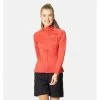 VESTE POLAIRE FEMME MID LAYER FULL ZIP TENCIA CAYENNE MELANGE