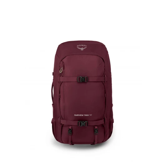 Osprey FAIRVIEW TREK 50 ZIRCON RED FEMME 1 Osprey FAIRVIEW TREK 50 ZIRCON RED FEMME
