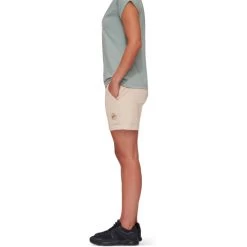 Mammut SHORT FEMME RUNBOLD ROLL CUFF SAVANNAH -Boutique De Camping 738362c64a6ccbc3190e86295747