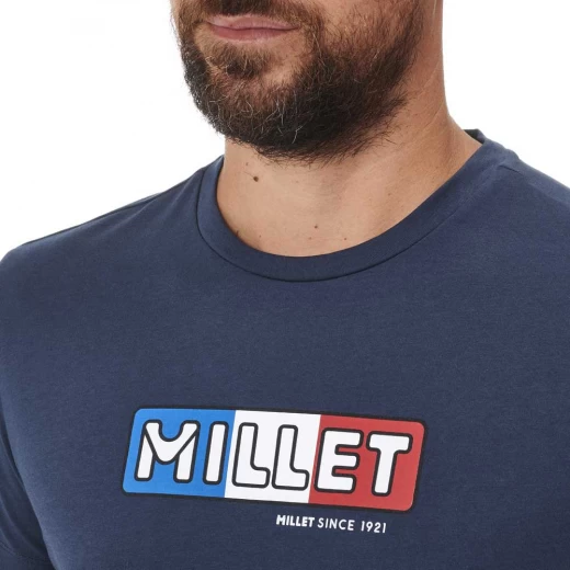 Millet TEE SHIRT M1921 TS SS M SAPHIR 4 Millet TEE SHIRT M1921 TS SS M SAPHIR â Image 4