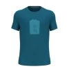T-SHIRT NIKKO TRAILHEAD SAXONY BLUE