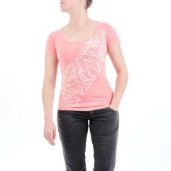 T-SHIRT FEMME 4 ELEMENTS FRAMBOISE -Boutique De Camping 88d2306a2a1489469f34c48e7bc2