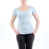 T-SHIRT FEMME 4 ELEMENTS LIGHT BLUE