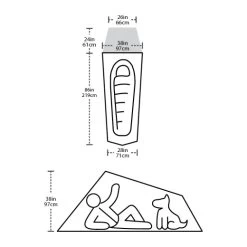 Big Agnes FLY CREEK HV UL1 BIKEPACK -Boutique De Camping 9535ff693f0d323150ec28984051