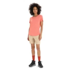 Icebreaker T-SHIRT FEMME SPHERE II VIBRANT EARTH HEATHER -Boutique De Camping 99a06179e7611b41197d32f0029f