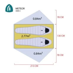 Sierra Designs METEOR 3000-2 GREEN -Boutique De Camping a569e420e2f5d8f26b761ea06f0b
