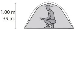 MSR HUBBA HUBBA NX GREY -Boutique De Camping b5ce957d86b964a9bc46b7bc86f4