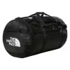 The North Face BASE CAMP DUFFEL 95 L TNF BLACK / TNF WHITE