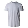 The North Face T-SHIRT REAXION LIGHT GREY HEATHER