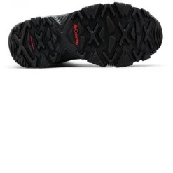 Columbia Sportswear BUGABOOT III BLACK/BRIGHT RED -Boutique De Camping c6f74f30354c8aea7d7fd5df90e3