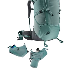 Deuter AIRCONTACT CORE 55+10 SL JADE -Boutique De Camping c94605c264863e4f8bf5bc020540