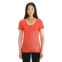 Icebreaker T-SHIRT FEMME TECH LITE II SCOOP PLUME VIBRANT EARTH 9 Icebreaker T-SHIRT FEMME TECH LITE II SCOOP PLUME VIBRANT EARTH -Boutique De Camping cb7cf77f4989b26f73d41635dba7