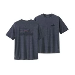 Boutique De Camping 17 Patagonia T-SHIRT CAP COOL DAILY GRAPHIC SKYLINE BLUE