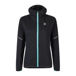 MONTURA VESTE FEMME EIGER LIGHT JACKET NERO CARE BLUE