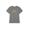 Picture Organic Clothing T-SHIRT BASEMENT PALMAY TEE DARK GREY MELANGE