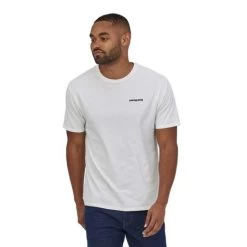 Patagonia T-SHIRT P-6 MISSION ORGANIC WHITE