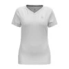 T-SHIRT FEMME V-NECK F-DRY WHITE
