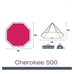 TIPI CHEROKEE 500 -Boutique De Camping f11185cce0fc6b622324f51f174b