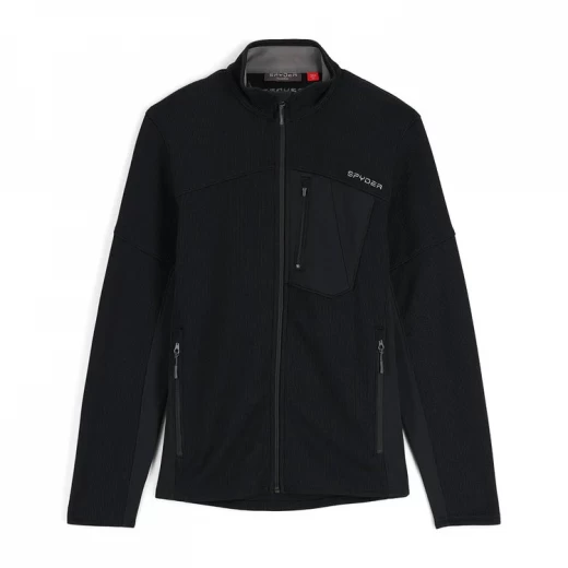 Spyder VESTE BANDIT FULL ZIP BLACK 1 Spyder VESTE BANDIT FULL ZIP BLACK